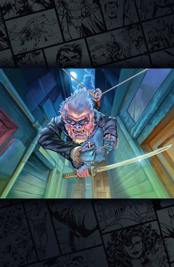 Wade Wilson: Deadpool: Peter Scanlan Magic: The Gathering Virgin Variant #5 - Cover 4